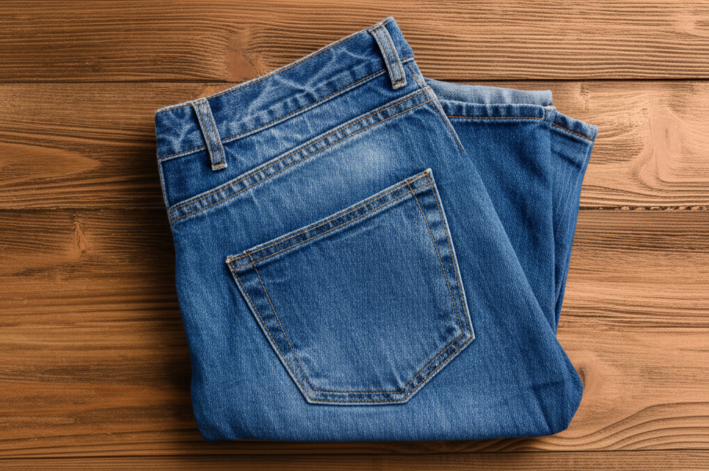 High-Waisted Jeans