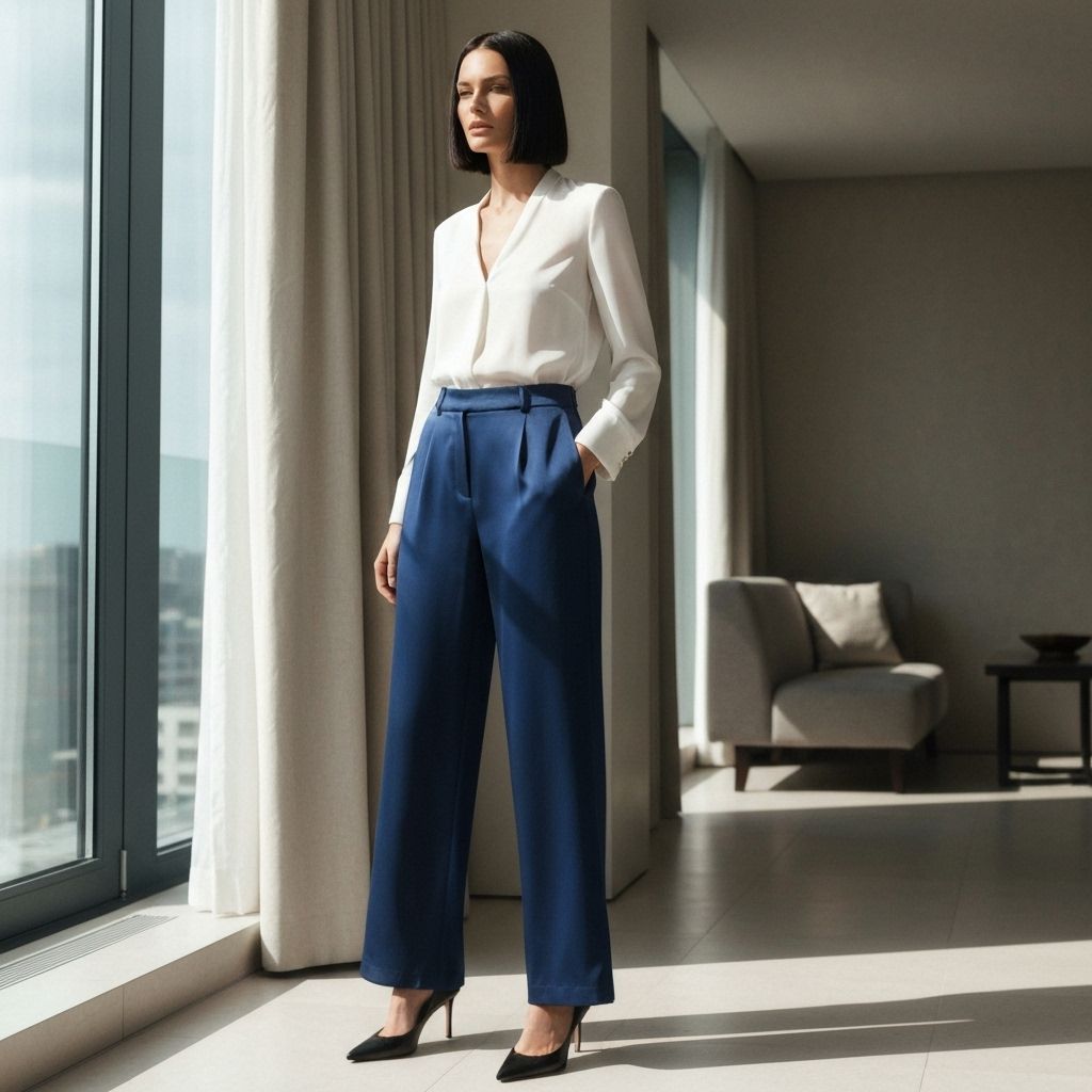 Wide-Leg Trousers